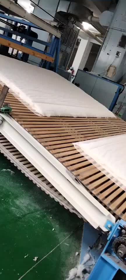 棉花被褥加工制作过程