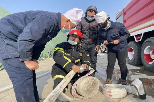 博州消防救援支队开展棉花加工行业灭火救援实战演练
